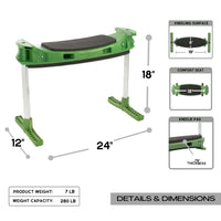 Premium features and details of the Kneelie Gardeners Kneeler Seat for home and garden
