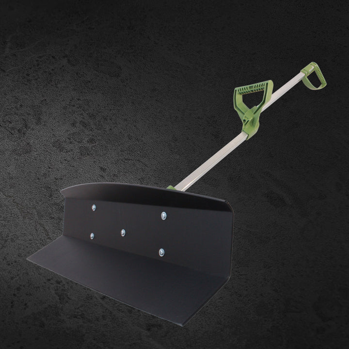 TheXceptional Easy doze-it snow shovels include ergonomic ergo shovels with 2 handles, barn scrapers, rolling snow shovels, snow shovels on wheels and SnoDozer push plow shovels and scoops