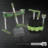 Kneelie™ Seat with Tush Pad & Tool Toter™ Bucket